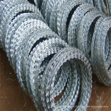 Galvanzied Concertina Razor Wire mit (CE und SGS)